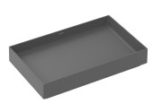 Раковина для ванної Hansgrohe Xuniva Evo E 65х40 см кераміка сланцево-сірий матовий 60326760