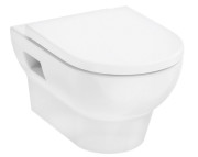 Унитаз подвесной Hansgrohe GladeLake S AquaChannel Flush 36х54 см с сиденьем с крышкой керамика белый 60201450