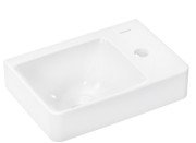 Раковина для ванної Hansgrohe Xelu Q 36х25 см полиця праворуч кераміка білий 60314450