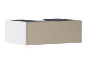 Тумба під раковину підвісна Hansgrohe Xevolos E 78х55,5 см матовий білий/візерункова бронза 54310390