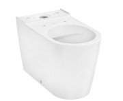 Чаша унітазу-компакту Hansgrohe EluPura S AquaFall Flush 36х64 см білий кераміка 60260450
