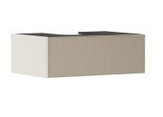 Тумба під раковину підвісна Hansgrohe Xevolos E 78х55,5 см пісочно-бежевий матовий/візерункова бронза 54311390