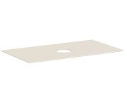 Столешница под раковину Hansgrohe Xevolos E 98х55 с вырезом по центру МДФ песочный матовый бежевый 54329780