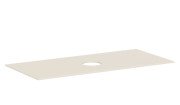 Столешница под раковину Hansgrohe Xevolos E 118х55 с вырезом по центру МДФ песочный матовый бежевый 54330780