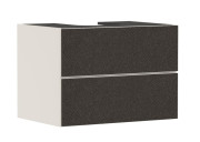 Тумба під раковину підвісна Hansgrohe Xevolos E 78х55,5 см піщано-бежевий матовий/текстиль темно-сірий 54188660