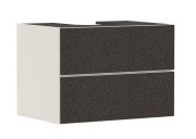 Тумба під раковину підвісна Hansgrohe Xevolos E 78х55,5 см піщано-бежевий матовий/текстиль темно-сірий 54188660