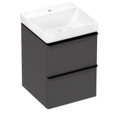 Тумба Hansgrohe Xelu Q із раковиною 50х48 см МДФ матовий сірий 54369670