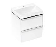 Тумба Hansgrohe Xelu Q с раковиной 60х48 см МДФ белый глянцевый 54371000