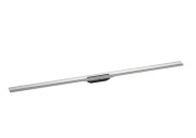 Верхняя часть Hansgrohe RainDrain Flex для водосточного желоба 1600 мм матовая нержавеющая сталь 56262800