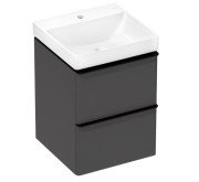 Тумба Hansgrohe Xelu Q с раковиной 50х48 см МДФ матовый серый 54369670