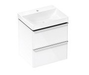 Тумба Hansgrohe Xelu Q с раковиной 60х48 см МДФ белый глянцевый 54371000