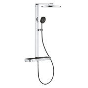 Душова стійка Grohe Rainshower Aqua Pure з термостатом чорний/хром 100964KI00