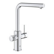 Змішувач для кухні Grohe Blue Pure Minta під фільтр з висувною лійкою хром 30601000