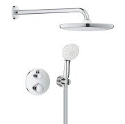 Душова система прихованого монтажу Grohe Grohtherm з верхнім душем Tempesta 250 хром 1039960000