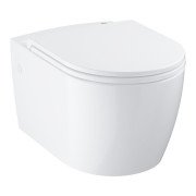 Унітаз підвісний Grohe Bau Ceramic 36,8х54,3 см з кришкою Soft-Close кераміка альпін-білий 103860SH00