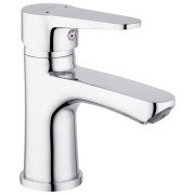 Змішувач для раковини Kroner KRM Elbe-C010 одноважільний хром CV014918