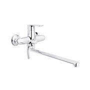 Змішувач для ванної кімнати Kroner KRM Main-C070 з душовим гарнітуром хром CV018620