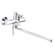 Смеситель для ванной Kroner KRP Essen-C070 с душевым гарнитуром хром CV024329