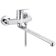 Змішувач для ванної кімнати Kroner KRP Hagen-C071 з душовим гарнітуром хром CV032244