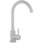 Змішувач для кухні Kroner KRP Edelstahl Klassisch-WEI035 одноважільний білий CV023007