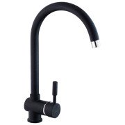 Смеситель для кухни Kroner KRM Mosel-B035 однорычажный черный CV020537