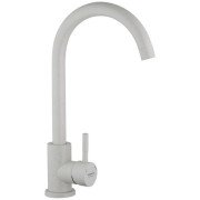 Змішувач для кухні Kroner KRP Edelstahl Klassisch-WEI035 одноважільний білий CV023007