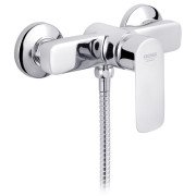 Змішувач для душу Kroner KRM Main-C050 з душовим гарнітуром хром CV018618