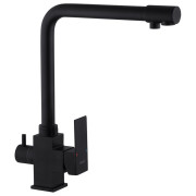 Смеситель для кухни Kroner KRP Edelstahl Kubus-SCH03810 под фильтр черный CV027939