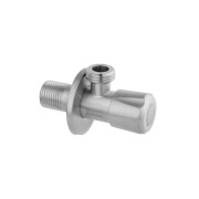 Кран приборный Kroner KRP Edelstahl Klassisch-ESG101 ½'х½' НН нержавеющая сталь CV022974