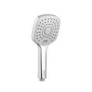 Душова лійка Kroner KRM-C726 110х110 мм пластик хром CV035448