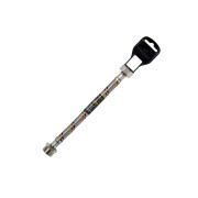 Гибкая подводка для подключения воды Kroner KRP-100ВЗ ½х½ ВН 100 см нержавеющая сталь CV023700