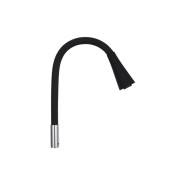 Излив для смесителя Kroner KRP KRP-C803BLK гибкий хром/черный CV031899