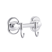 Крючок для ванной Kroner Elbe-ACC2914-2 двойной металл хром CV022874