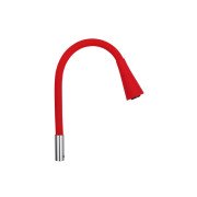 Вилив для змішувача Kroner KRP-C803RED гнучкий хром/червоний CV031901