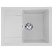 Мийка для кухні Kroner KompositGRA-6550 65х49,5 см штучний камінь сірий CV027411