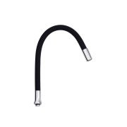 Излив для смесителя Kroner KRM C802RSS нержавеющая сталь хром/черный CV023632