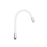 Излив для смесителя Kroner KRM C802RWE хром/белый CV023634