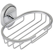 Мыльница для ванной Kroner KRM Elbe-ACC2902-2 с держателем хром CV022851