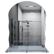 Зеркало в ванную комнату Kroner KRM Belantis-ACS702 43,5х59 см с полкой CV022927