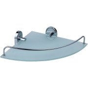 Полочка для ванной Kroner KRM Elbe-ACG2921-1 угловая стекло CV022897