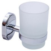 Склянка для зубних щіток Kroner KRM Elbe-ACG2906 з тримачем хром CV022861