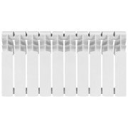 Радиатор отопления Kroner Alma 200М 350/80/96 мм 10 секций биметалл белый CV034117