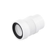 Гофра для унітазу Kroner KRP GA110P пластик білий CV033593