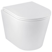 Унитаз подвесной Kroner Armada KA513636WHIR 36х51 см с крышкой Soft-Close фаянс белый CV029610