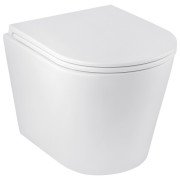 Унітаз підвісний Kroner Armada KA513636WHIR 36х51 см із кришкою Soft-Close фаянс білий CV029610