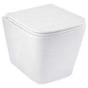 Унітаз підвісний Kroner Eifel KE493436WHIR 34х48,5 см з кришкою Soft-Close фаянс білий CV029611