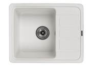 Мойка для кухни Granado Alanis 57,4х46 см наногранит white 2705