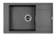 Мийка для кухні Granado Almeria 77,5х49 см нанограніт графіт 3109