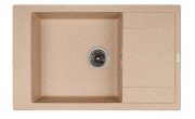 Мойка для кухни Granado Almeria 77,5х49 см наногранит avena 3102