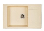 Мийка для кухні Granado Almeria 77,5х49 см нанограніт ivory 3104